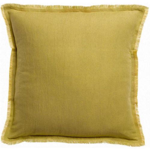 Coussin uni Laly Gold 45 x 45 - Maison Vivaraise - Modalova