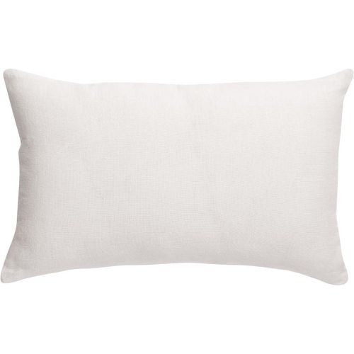 Coussin en lin uni Zeff Blanc - Vivaraise - Modalova