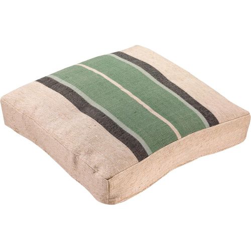 Coussin de sol Gatsby Eucalyptus 55 x 55 x 10 cm - Vivaraise - Modalova