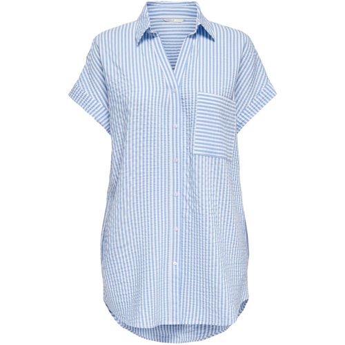 Chemise relaxed fit col chemise manches courtes en viscose Gwen - Only - Modalova