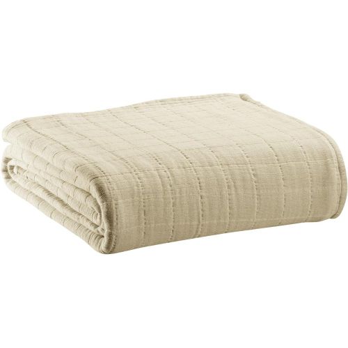 Jeté recyclé Lisa Naturel - Maison Vivaraise - Modalova