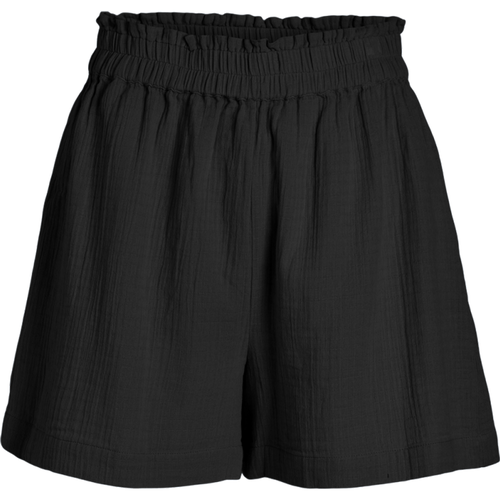 Short loose fit noir en coton bio - Vila - Modalova