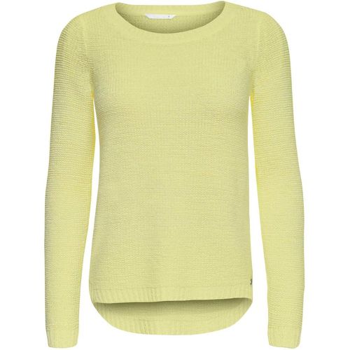 Pull en maille col rond col rond jaune clair Willa - Only - Modalova