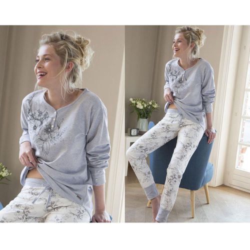 Pyjama à fleurs - en coton - Becquet - Modalova