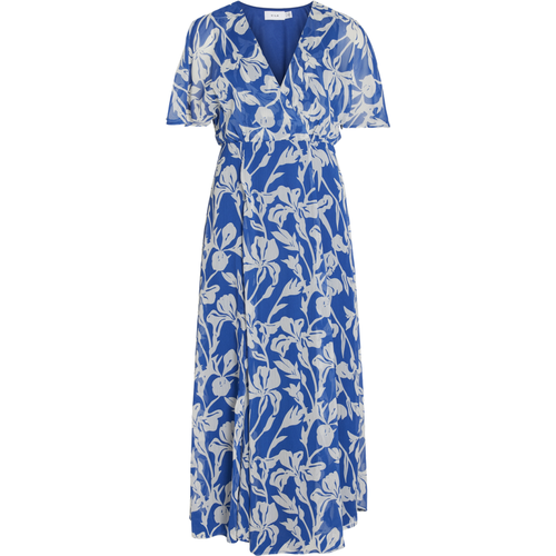 Robe longue bleu foncé Lila - Vila - Modalova