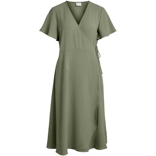 Robe longue vert foncé Cara - Vila - Modalova