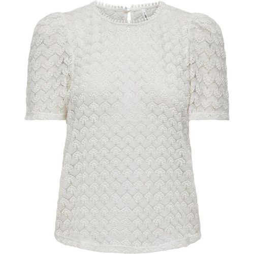 Top col rond manches courtes Gwen - Only - Modalova