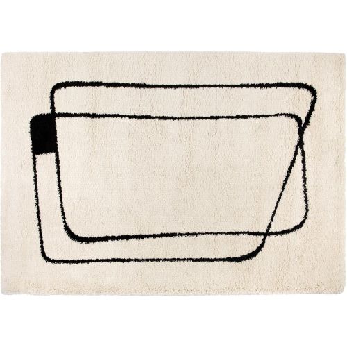 Tapis Azara Neige 160 x 230 x 3 cm - Maison Vivaraise - Modalova