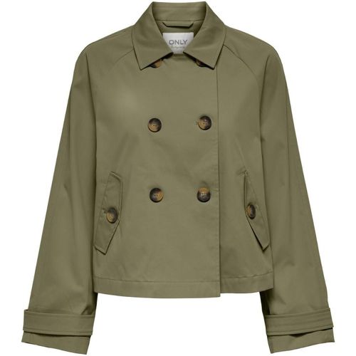 Trench coat court col à revers Isa - Only - Modalova
