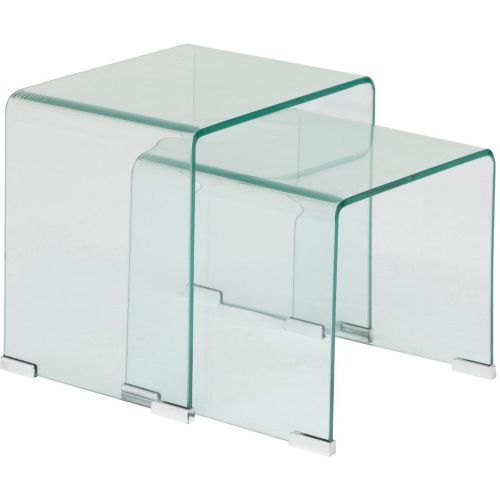 Tables gigognes Lenia transparent - 3S. x Home - Modalova