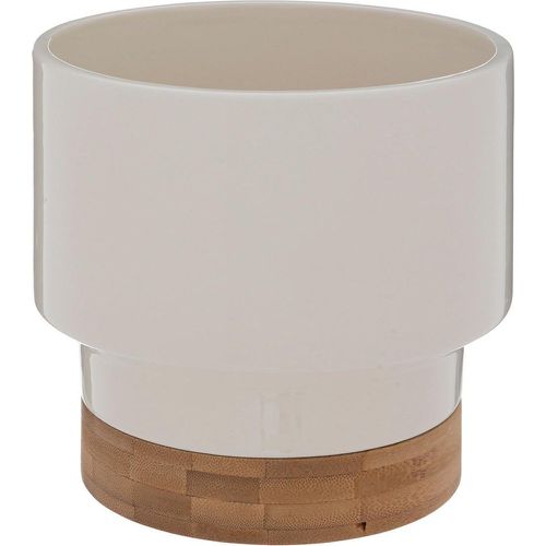 Cache-pot en céramique et bambou Le collectionneur - 3S. x Home - Modalova