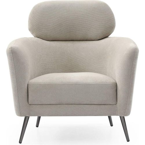 Fauteuil moderne avec haut dossier Damigal Tissu doux - 3S. x Home - Modalova