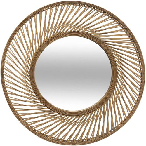 Miroir Bambou Spirale D72 - 3S. x Home - Modalova