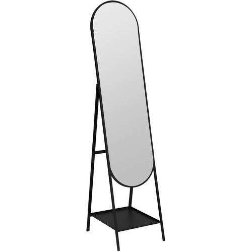 Miroir pied Ninon H160 noir en métal - 3S. x Home - Modalova