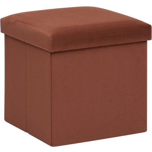 Pouf pliant Tess 38x38cm ambre - 3S. x Home - Modalova