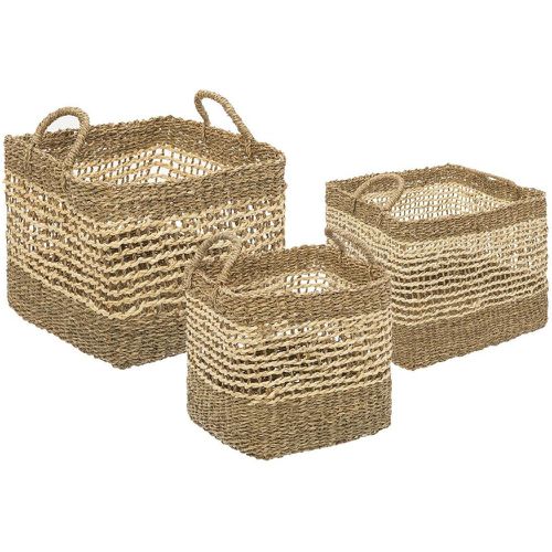 Panier Carré Ajouré x 3 - 3S. x Home - Modalova