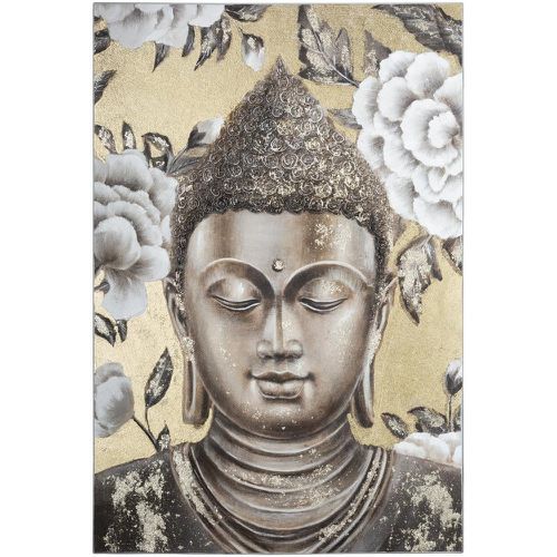 Toile Peinture Bouddha 60 x 90 - 3S. x Home - Modalova