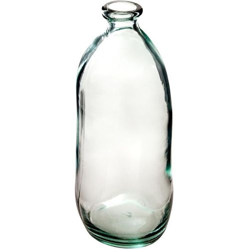 Vase bouteille verre recyclé transparent H51 cm - 3S. x Home - Modalova