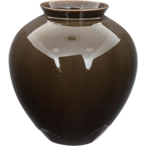 Vase céramique vert kaki Lour - 3S. x Home - Modalova