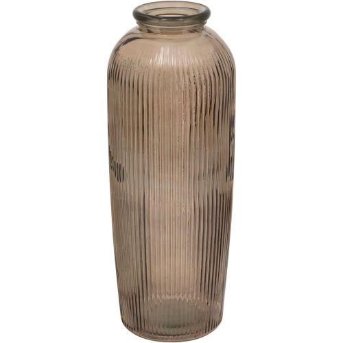 Vase verre recyclé marron Luz - 3S. x Home - Modalova