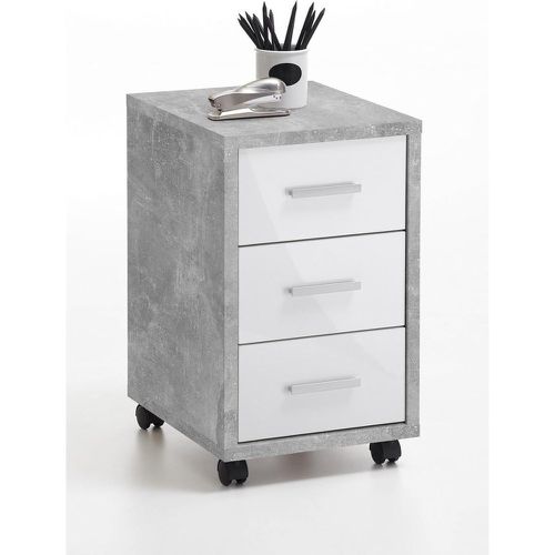 Caisson de Bureau Gris Béton DIEGO - 3S. x Home - Modalova