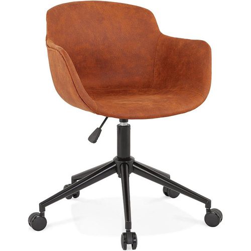 Fauteuil Marron design BECKY - 3S. x Home - Modalova