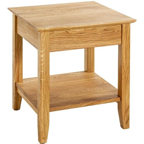 Table d'appoint en bois avec étagère supplémentaire - 3S. x Home - Modalova