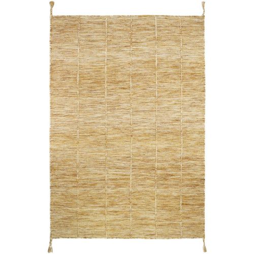 Tapis laine contemporain Jaune Brun S - 3S. x Home - Modalova