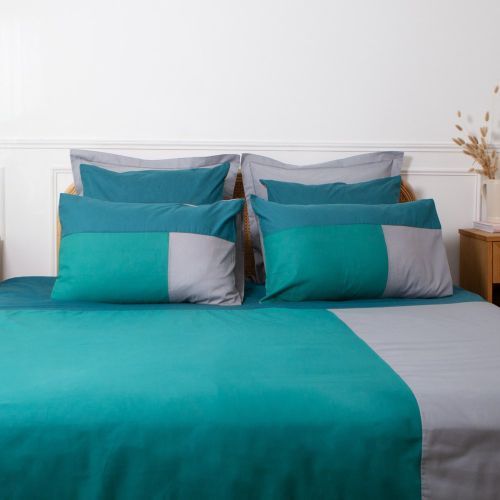 Housse de couette en coton TRIO - / - 3S. x Collection (Nos Imprimés) - Modalova