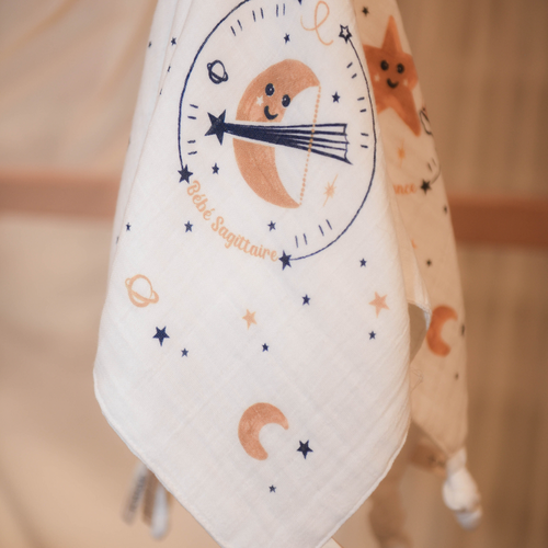 Doudou Plat bébé Astro Sagittaire - Tom & Mila - Modalova