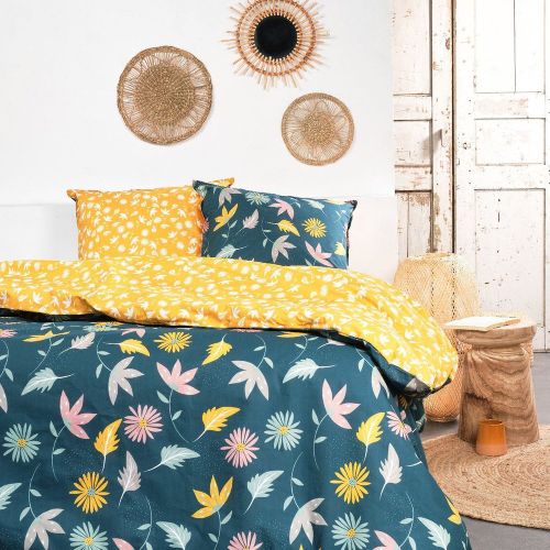 Housse de couette en coton 240 x 220 cm SUNSHINE 11.42 /jaune - Today - Modalova