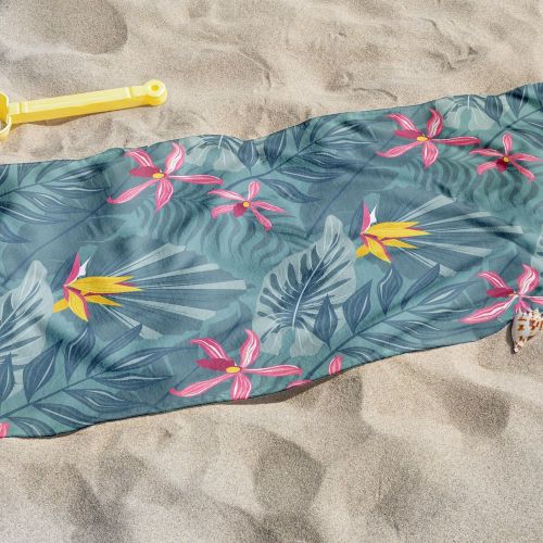 Drap de Plage 90 x 170 ALL OVER Paon - Today - Modalova