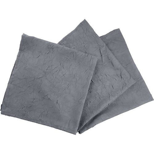 Lot De 3 Serviettes FONTANA Froissé 45 x 45 cm - Becquet - Modalova