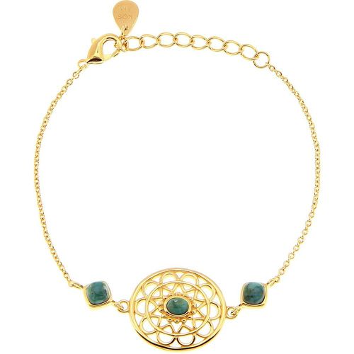 Bracelet - Collection Stella Doré & Turquoise - Kosma Paris - Modalova