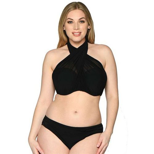 Culotte de bain noire - Curvy Kate Maillot - Modalova