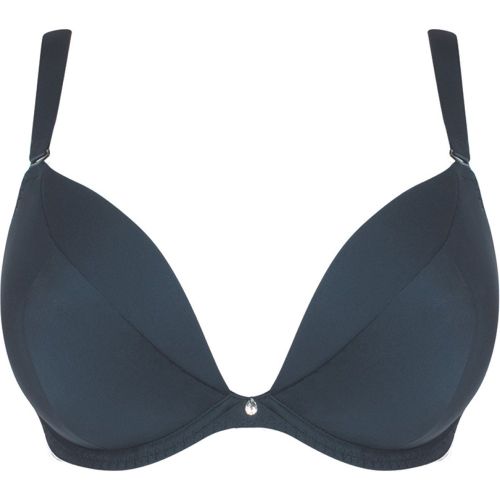 Soutien-gorge plongeant armatures multipositions noir - Curvy Kate - Modalova