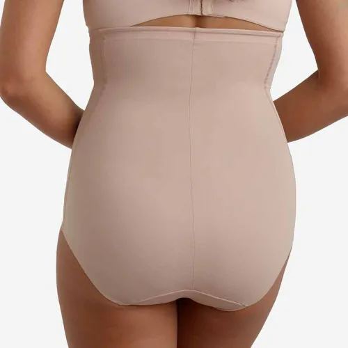 Culotte gainante taille haute beige en nylon - Miraclesuit - Modalova