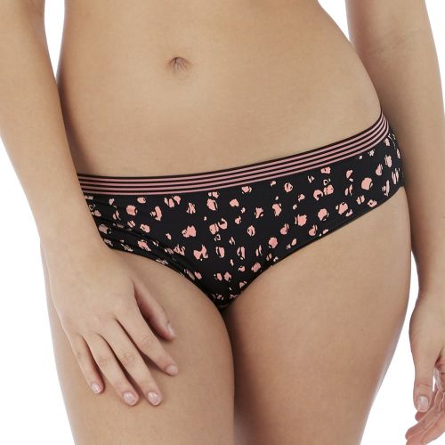 Culotte BLACK ROSE noire en nylon - Freya - Modalova