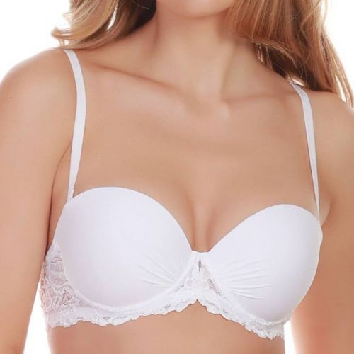 Soutien-gorge balconnet armatures Elegance blanc - Jolidon - Modalova