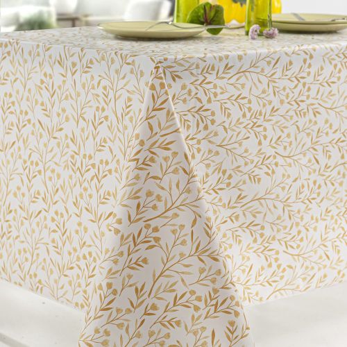 Nappe ronde AVOINE TOILE CIREE - Calitex - Modalova