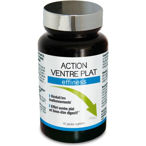 Action Ventre Plat  Contre Les Petits Ventres Ronds - 60 Gélules Végétales - Nutri-expert - Modalova