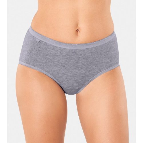 Lot de 4 culottes classiques Gris en coton - Sloggi - Modalova