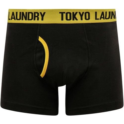 Pack boxer homme jaune en coton - Tokyo Laundry - Modalova