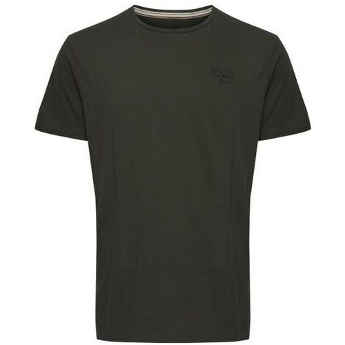 Tee-shirt vert foncé en coton - Blend - Modalova