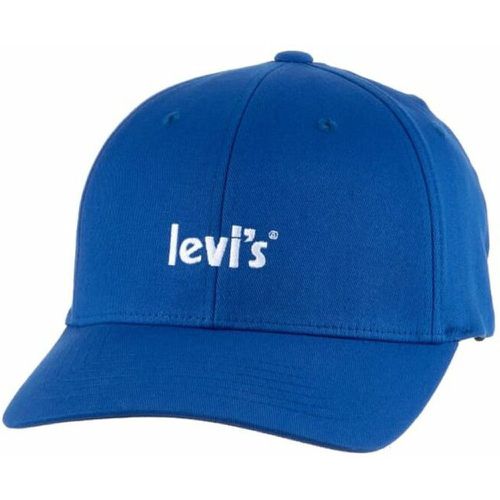 Casquette bleue logotypée en coton - Levi's Accessoires - Modalova