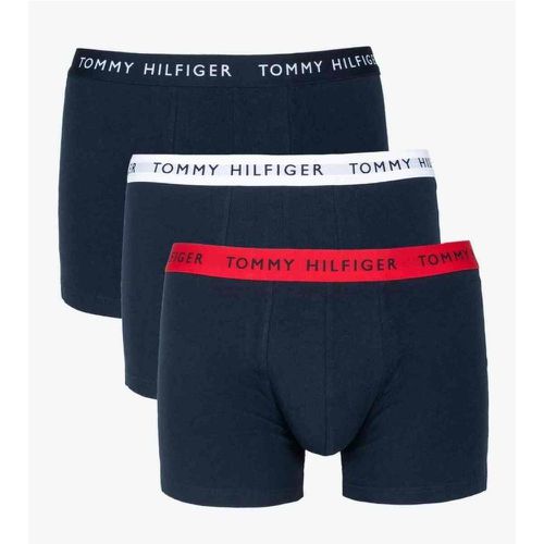 Lot de 3 boxers logotés - ceinture élastique - en coton - Tommy Hilfiger Underwear - Modalova