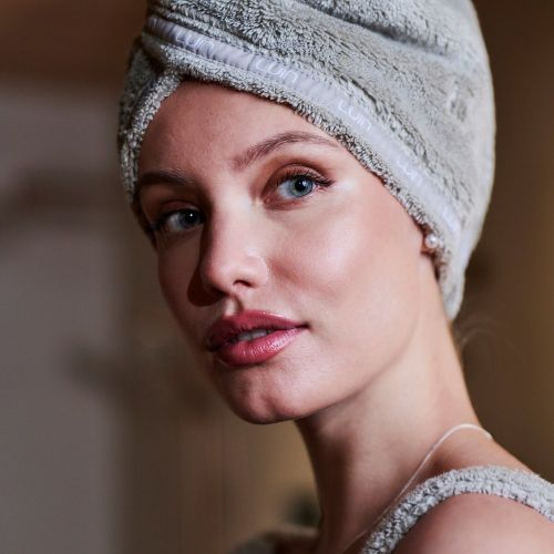 Serviette Cheveux Sand - Luin Living - Modalova
