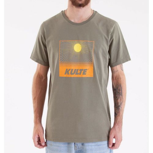 Tee-shirt SUNSET - Kaki en coton - Kulte - Modalova