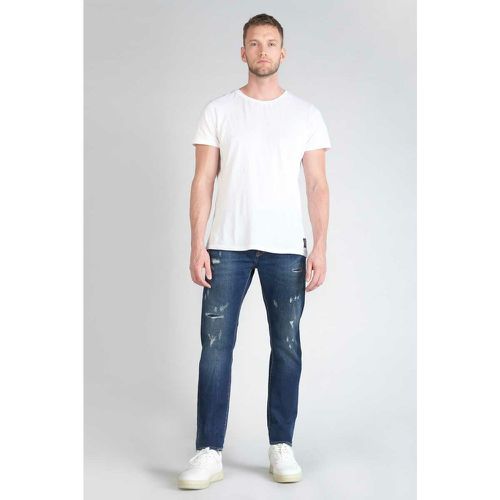 Jeans ajusté stretch 700/11, longueur 34 en coton Troy - Le Temps des Cerises - Modalova