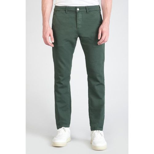 Pantalon slim - Vert en coton - Le Temps des Cerises - Modalova